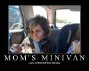 MOMâ€™S MINIVAN: Less conformist than the bus.